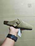 Birkenstock, damskie beżowe kapcie, rozmiar 43