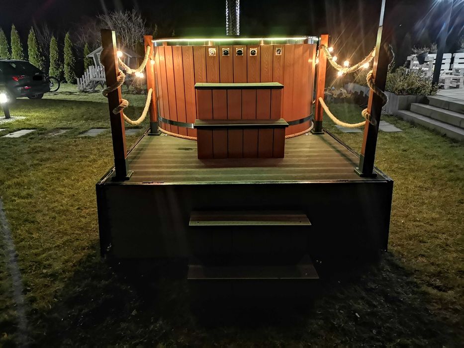Mobilna Balia i Sauna Majorka na Wynajem - SPA w Twoim ogrodzie!
