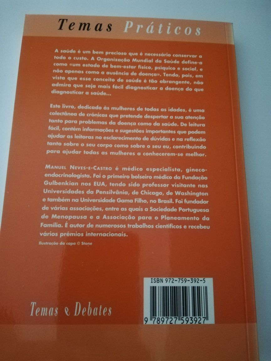 Livro Conheça o Seu Corpo Manuel Neves-e-Castro