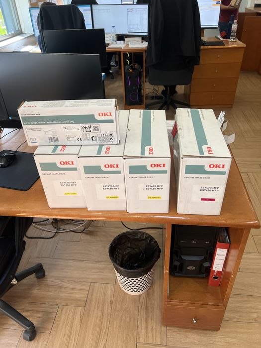 OKI - tambores e toner