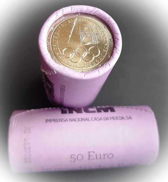 Portugal - Moedas de 2€ em rolos