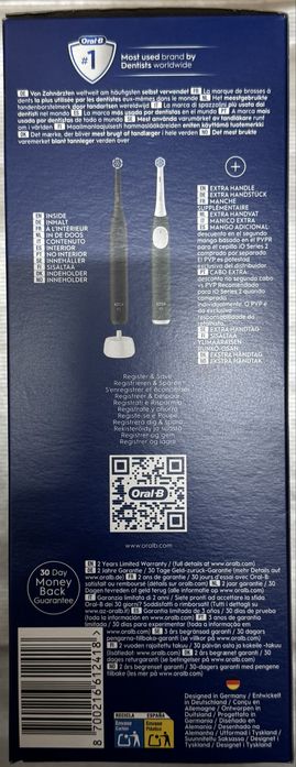 Escova oral B iO serie2 pack2 escovas