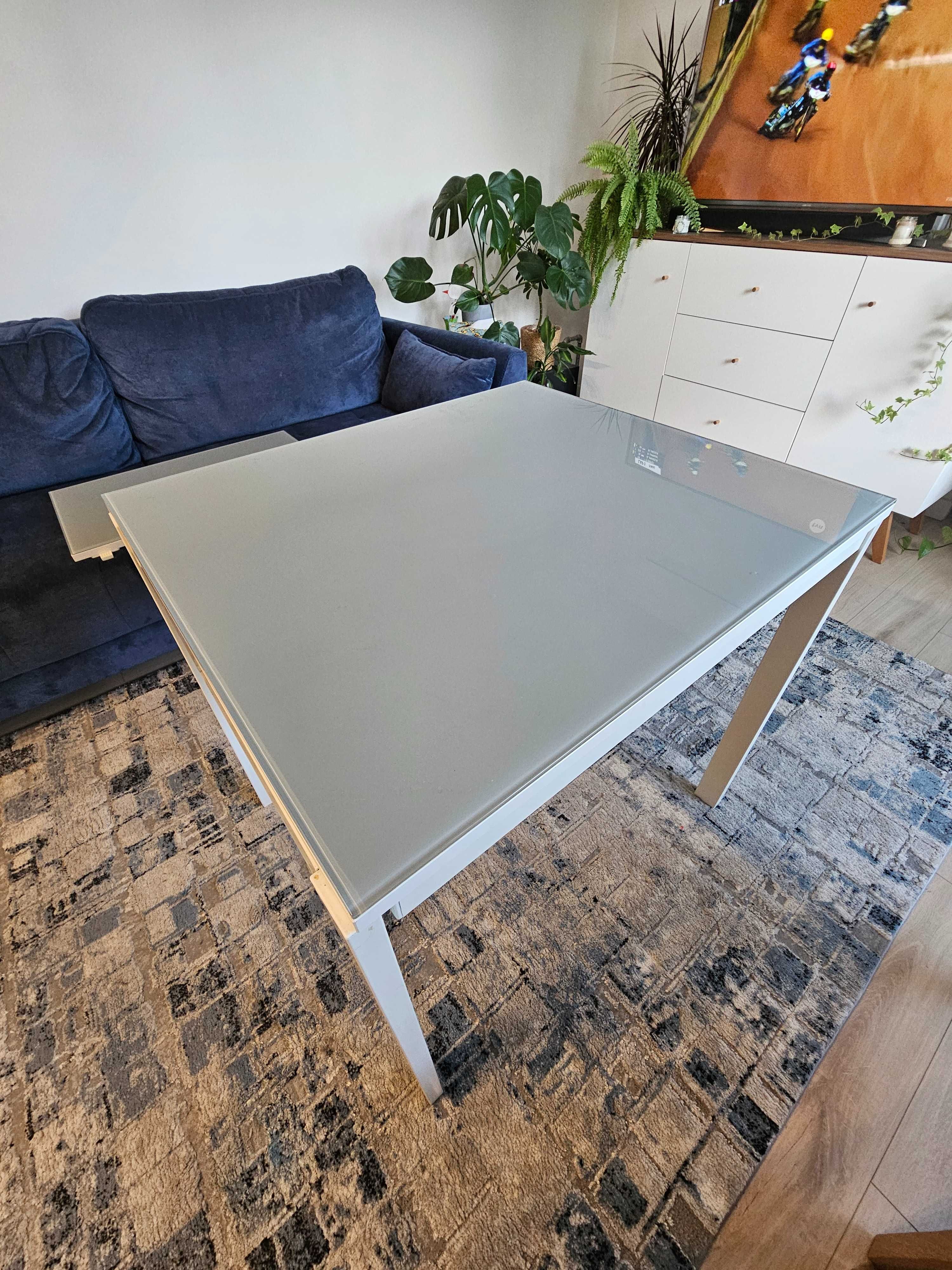 Stół rozkładany biały Ikea Vangsta