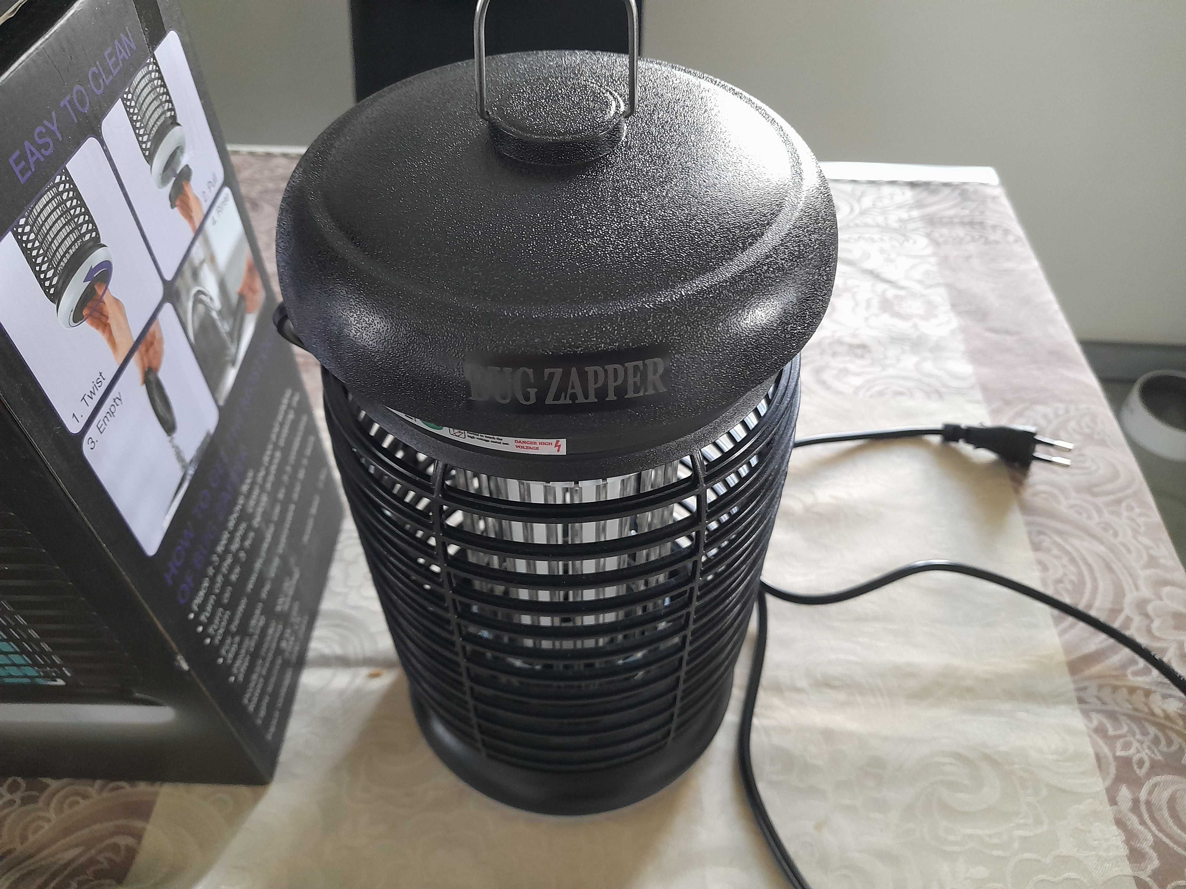 Na owady Endbug, Zapper na owady na zewnątrz i wewnątrz z lampką LED