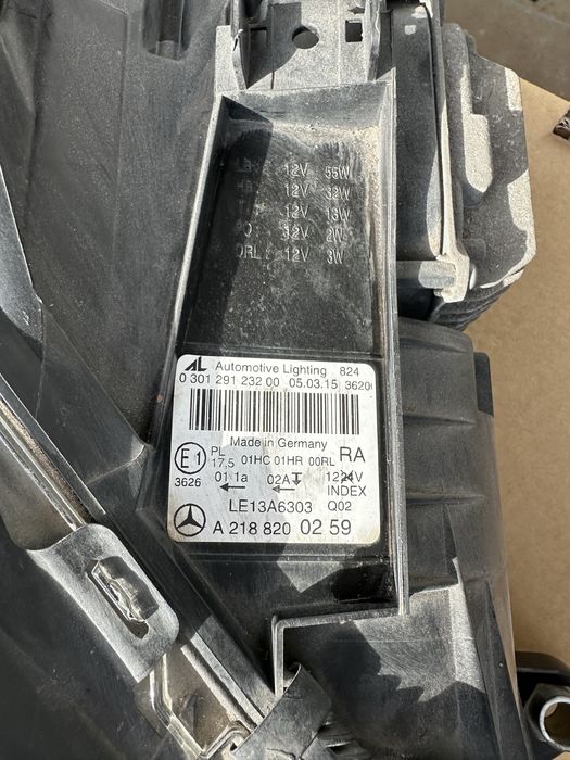 Mercedes CLS 218 lampy reflektory kompletne led performance