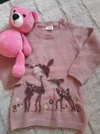 Sweter dla dziewczynki rozmiar 98 2-3 lata