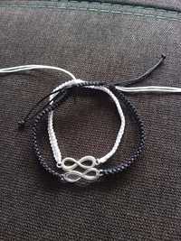 2 pulseiras infinito