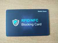 Cartão bloqueador RFID / NFC proteja os seus dados e dinheiro - NOVO