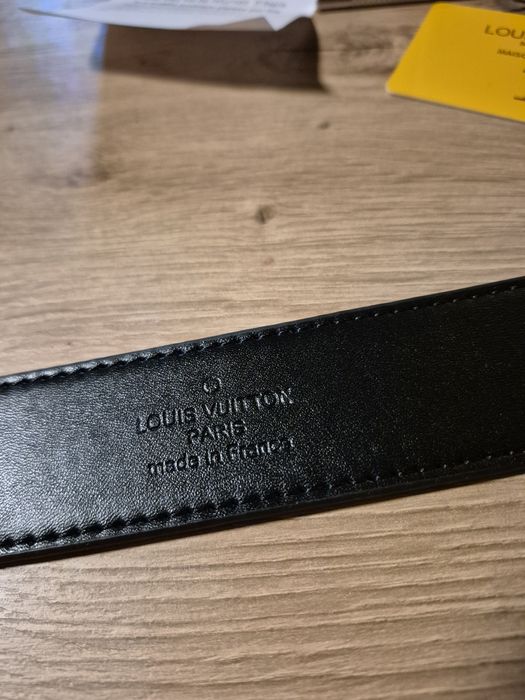 Pasek skórzany Louis Vuitton dł 120 cm