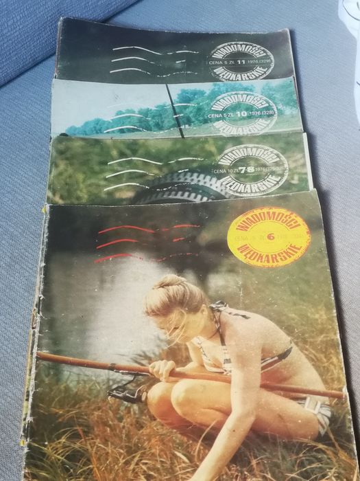 Wiadomości Wędkarskie miesięcznik lata 70