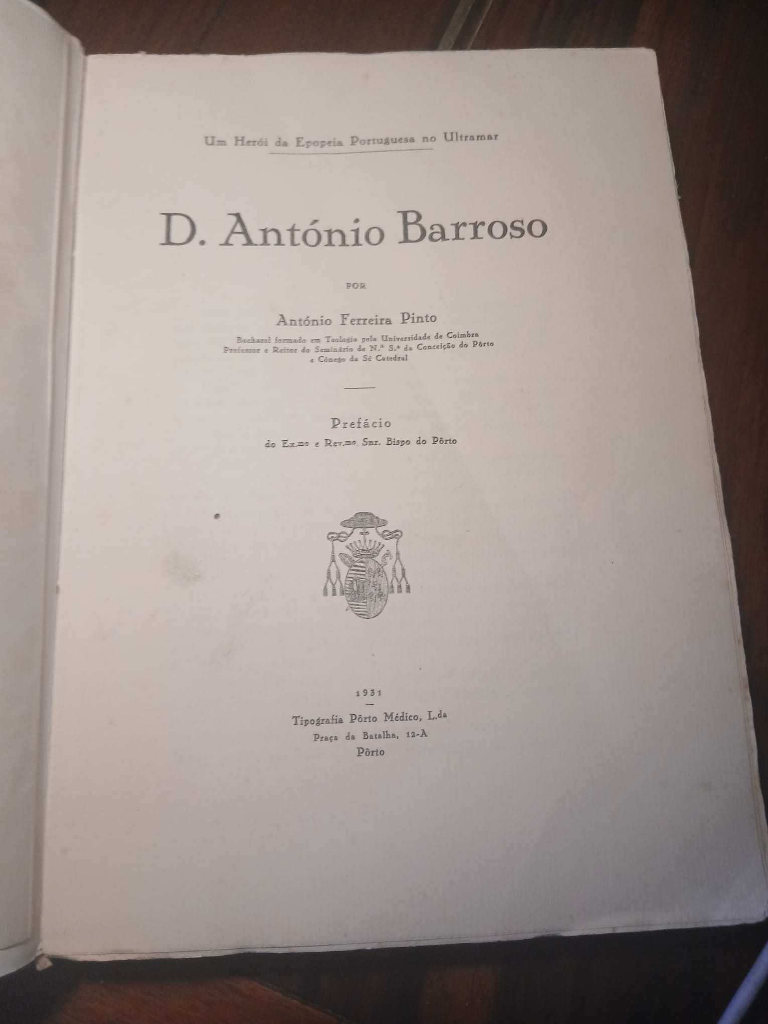 D. António Barroso por António ferreira Pinto (1931)