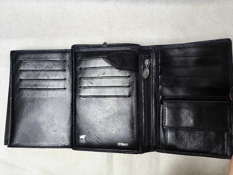 Гаманець (кошелек) портмоне Braun Buffel BR-602 черний, Германия