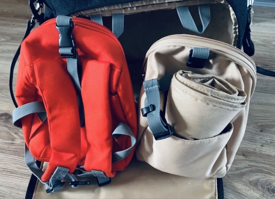 Torba PocaPod z przewijakiem plus dwie mini torby