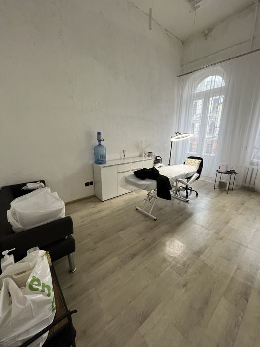 Штора тюль бамбук белый 7х3.2 м