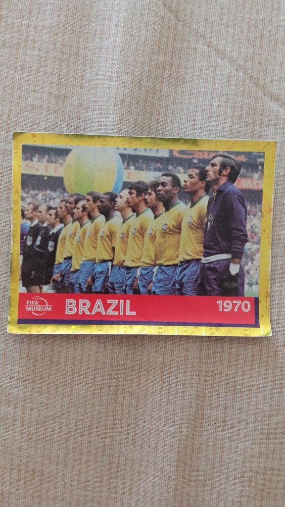 Carta Cromo Brazil 1970 - Mundial Qatar 2022