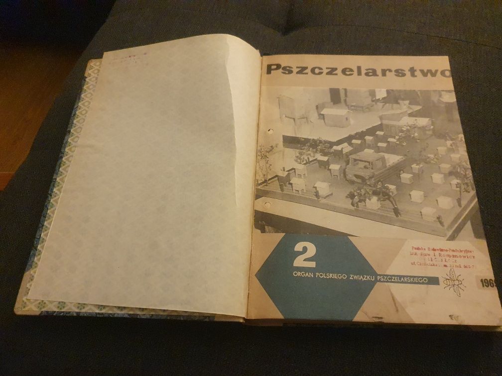 Czasopismo Pszczelarstwo 1969 nr 2 do 12