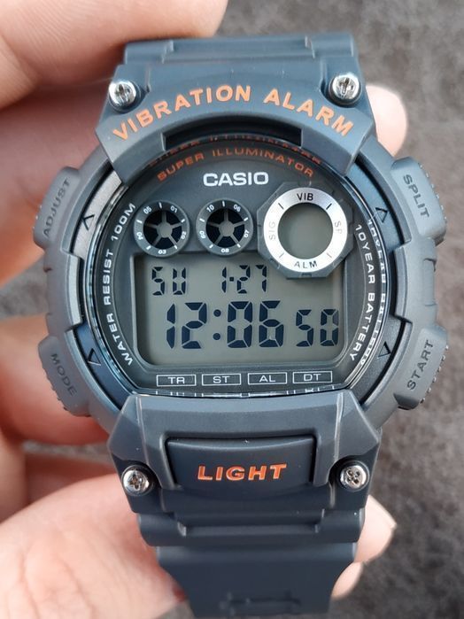 Годинник  Casio W-735H Оригінал Гарантія Вібросигнал Касио