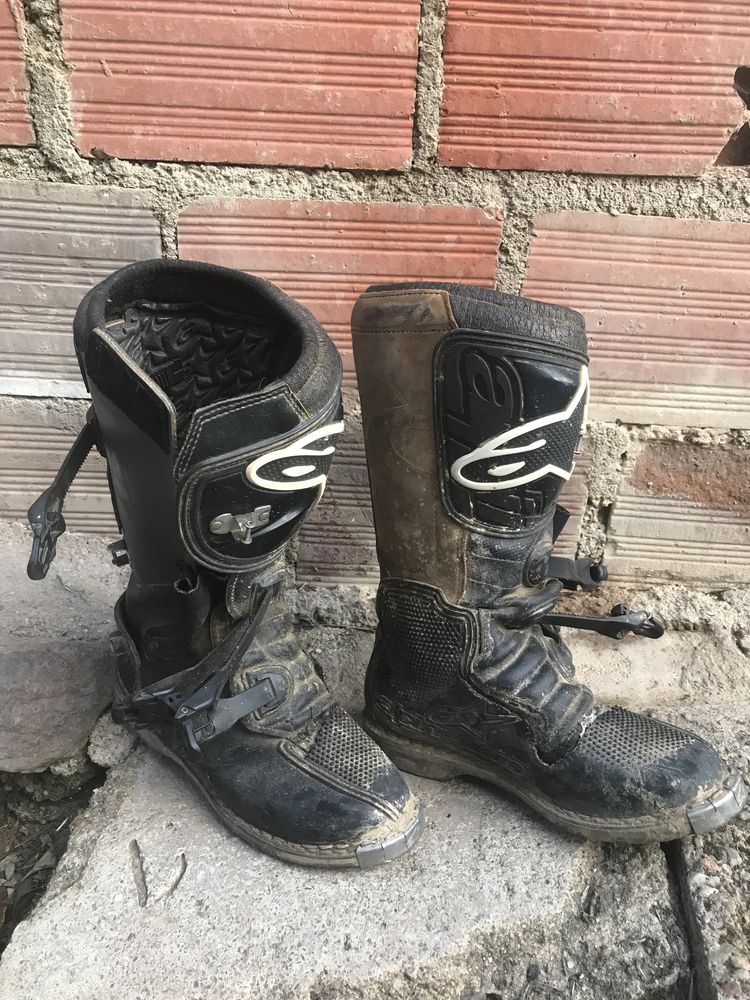 Botas de mota cross