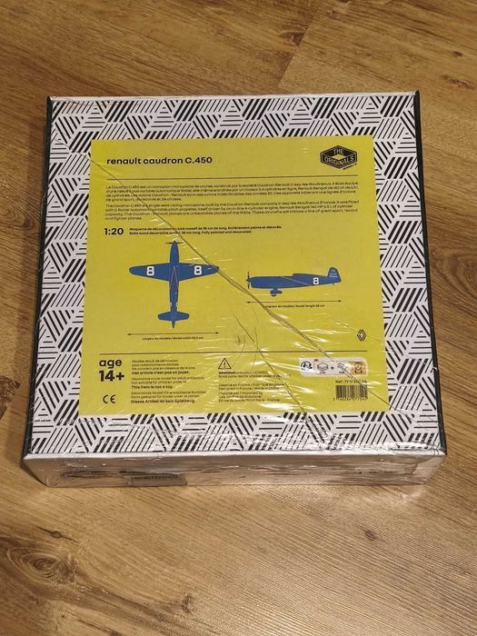 Model samolotu Renault Caudron C.450 DREWNO, skala 1:20