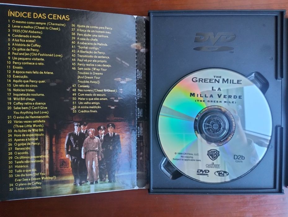 DVD The Green Mile À Espera de um Milagre