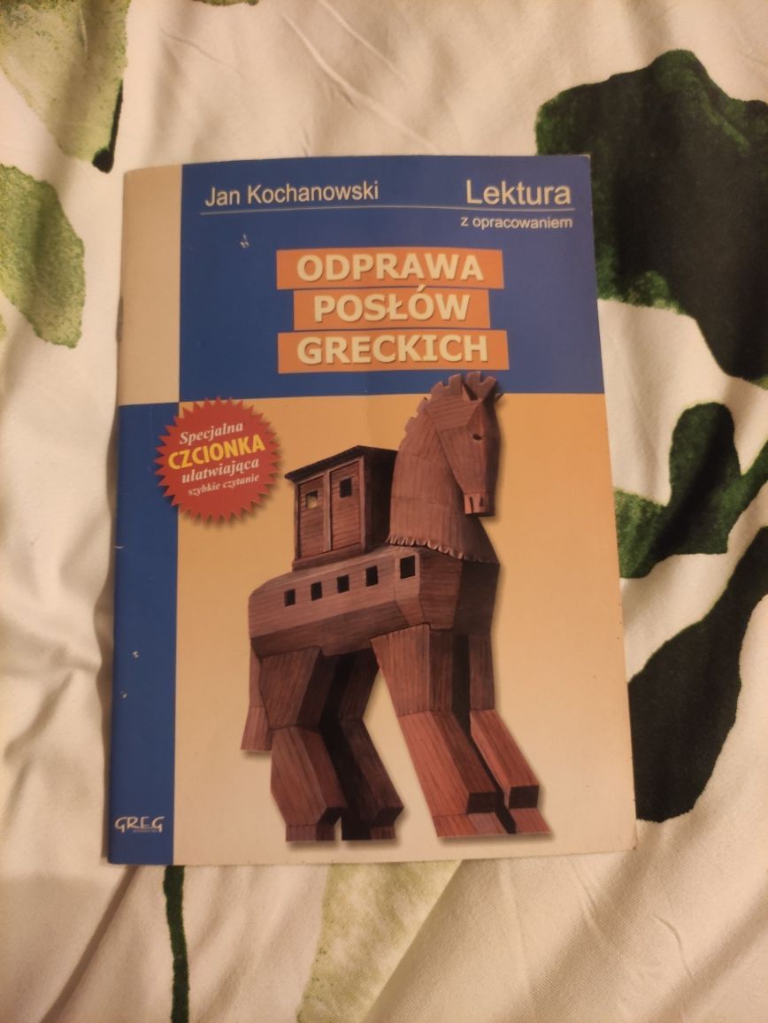 „Odprawa posłów greckich” Jan Kochanowski lektura liceum i technikum