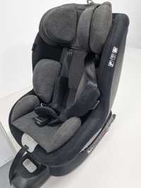 Fotelik obrotowy i-size Isofix 4Baby 0-36 msc jak nowy , czarny, baza