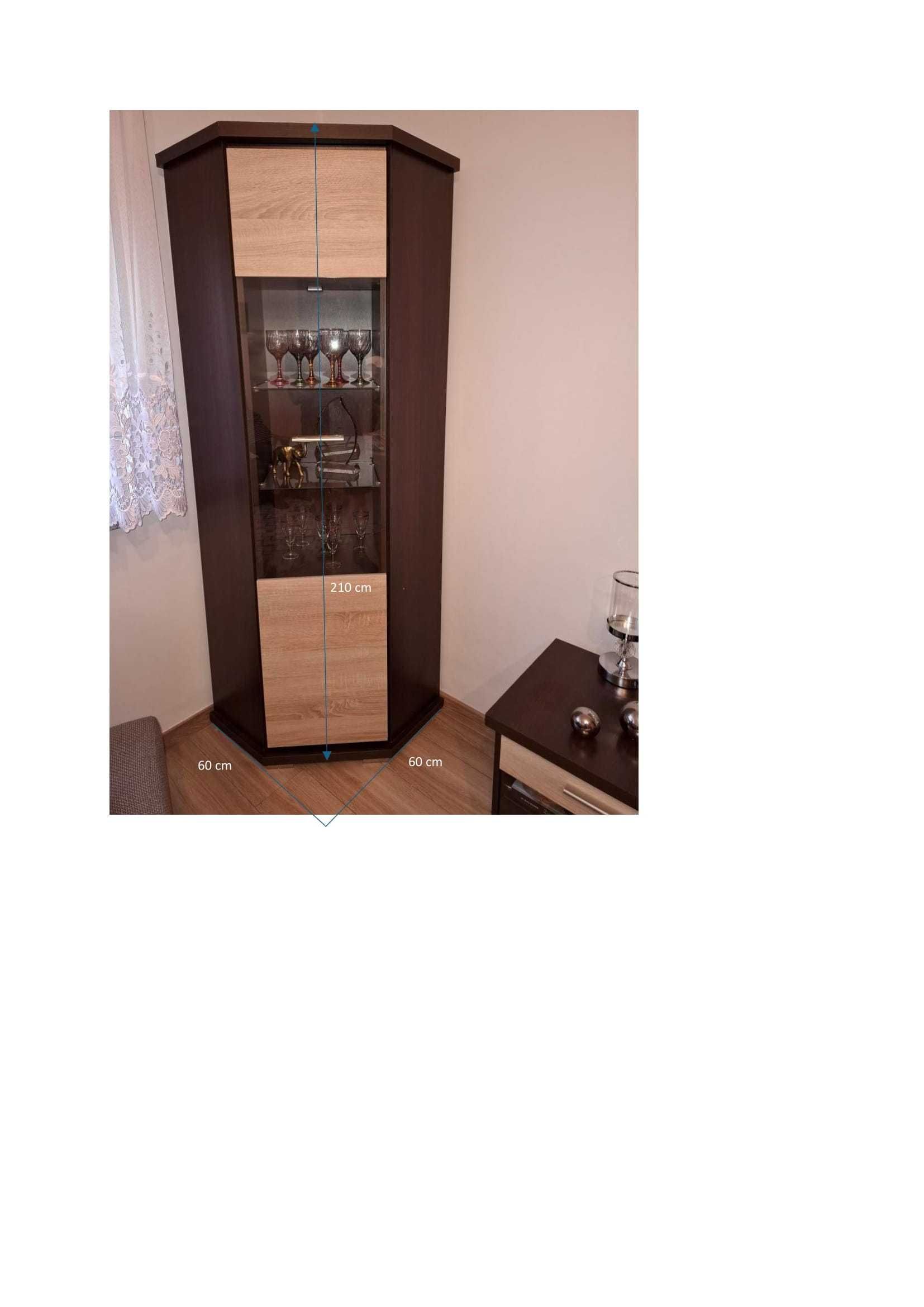 Komplet mebli do pokoju gościnnego (meblościanka)