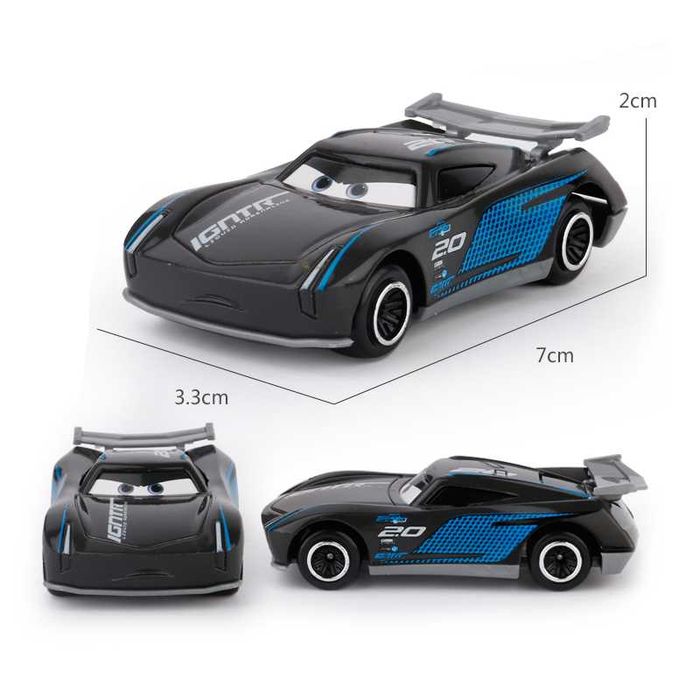 Auta Cars Zygzak Złomek Resoraki Metal 7 sztuk 1:64