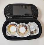 Konsola Sony PSP zestaw gry, etui, oryginalna ładowarka, karta