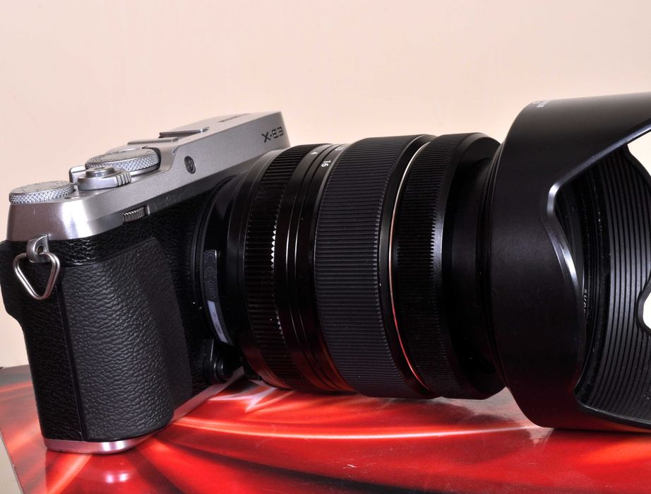 Fuji X-E3+Flash X8+Fuji XF 16x80 F.4 WR. Como novo, garantia PT