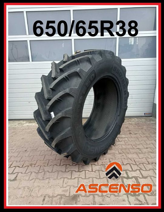 Opony 650/65R38 Ascenso TDR 650 163D, 7 lat Gwarancji Mocna !!