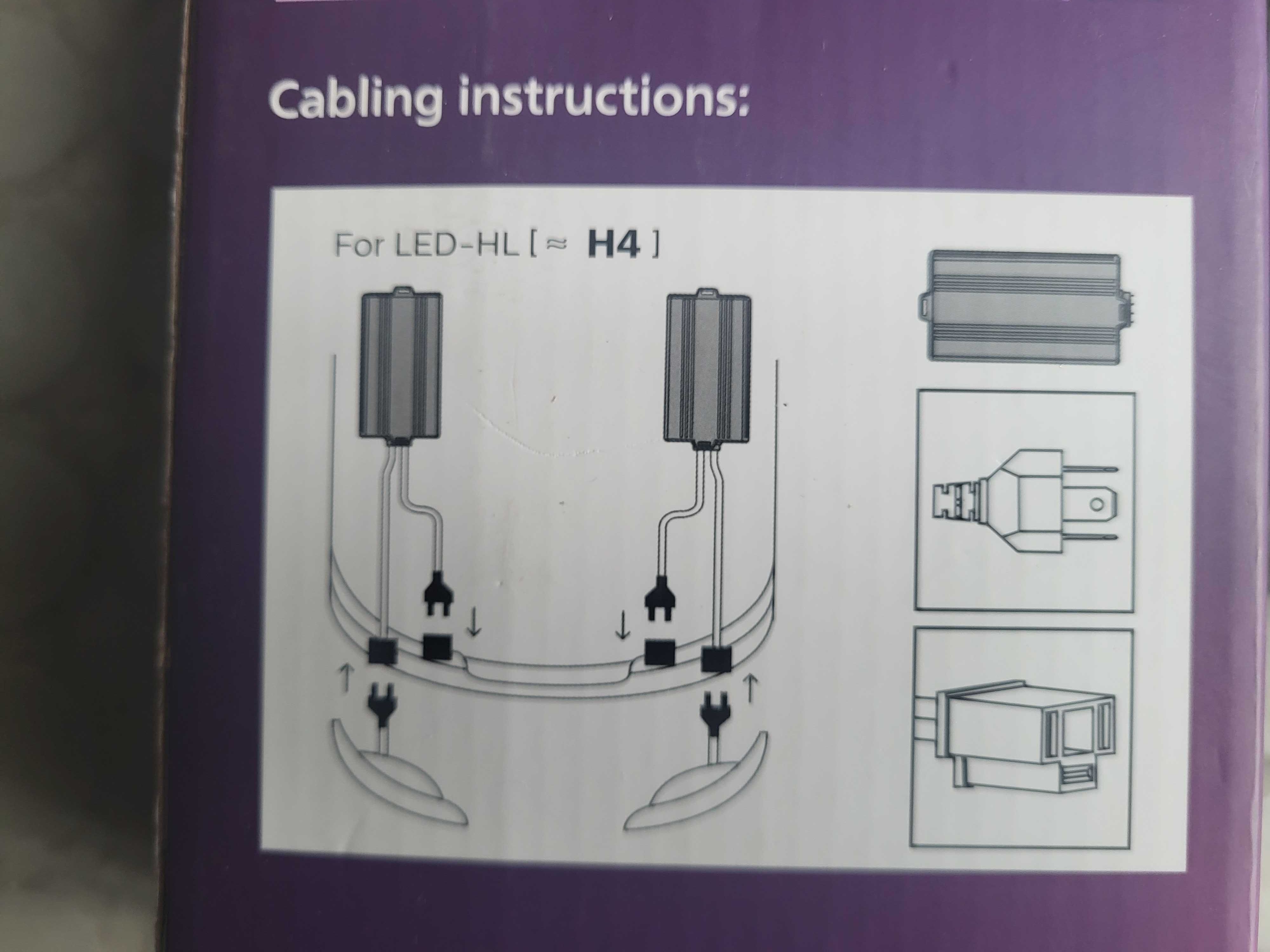 Philips CANbus adapter LED H4  LUM18960X2