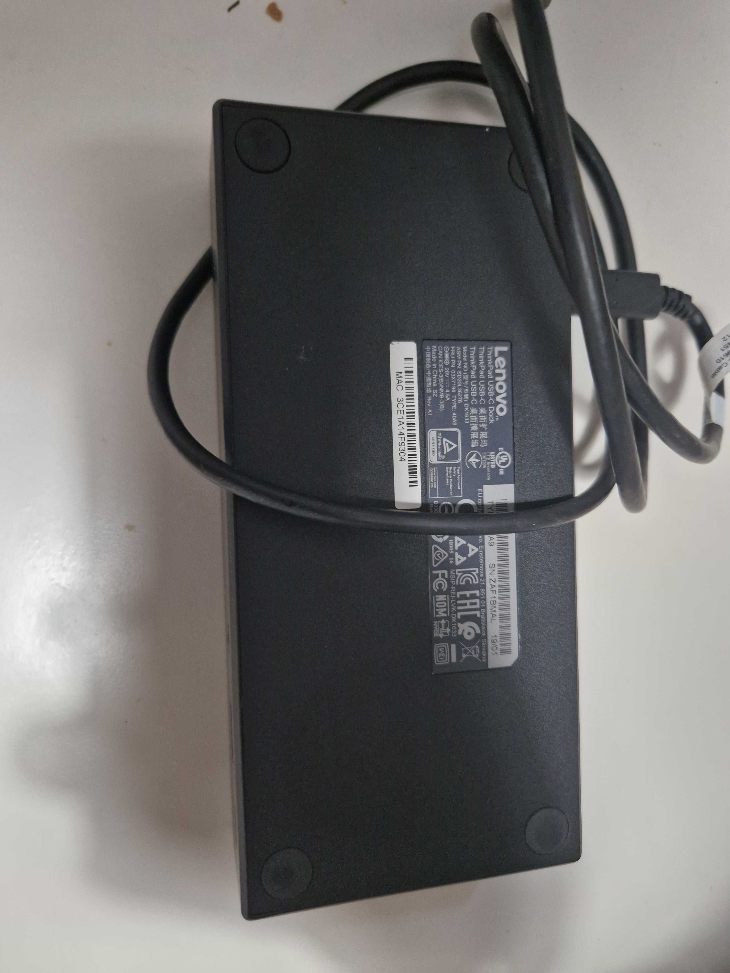 Docking Station Lenovo ThinkPad USB-C Dock Gen 2