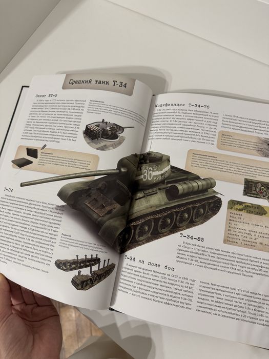 Книга Танки и бронетехника російська мова