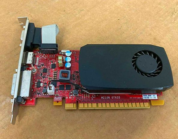 Видеокарта GeForce GT635 1GB (HDMI VGA DVI)