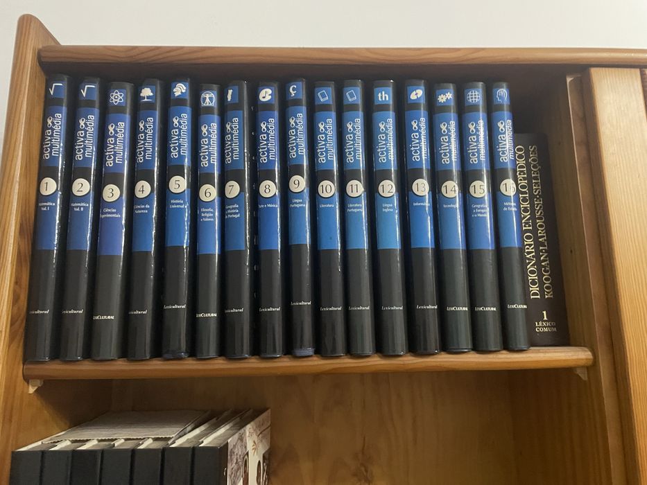 Enciclopedia Activa e Multimedia 16 volumes + Cd’s Multimedia