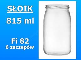 Słoiki 815ml Słoik 815ml Słoiki 815 ml Słoik 815 ml - Przetwory , Miód