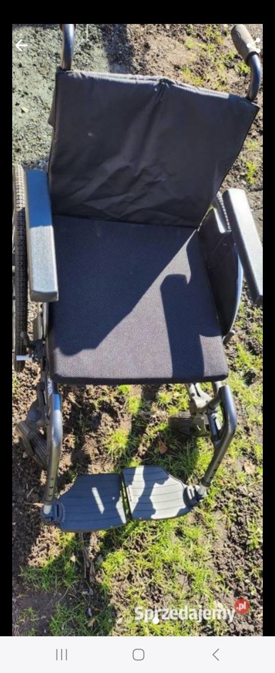 Wózek inwalidzki V500 Light Wózek ze stopów lekkich