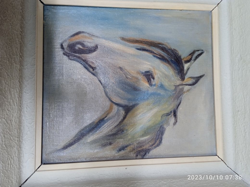 Obraz "Koń" ręcznie malowane