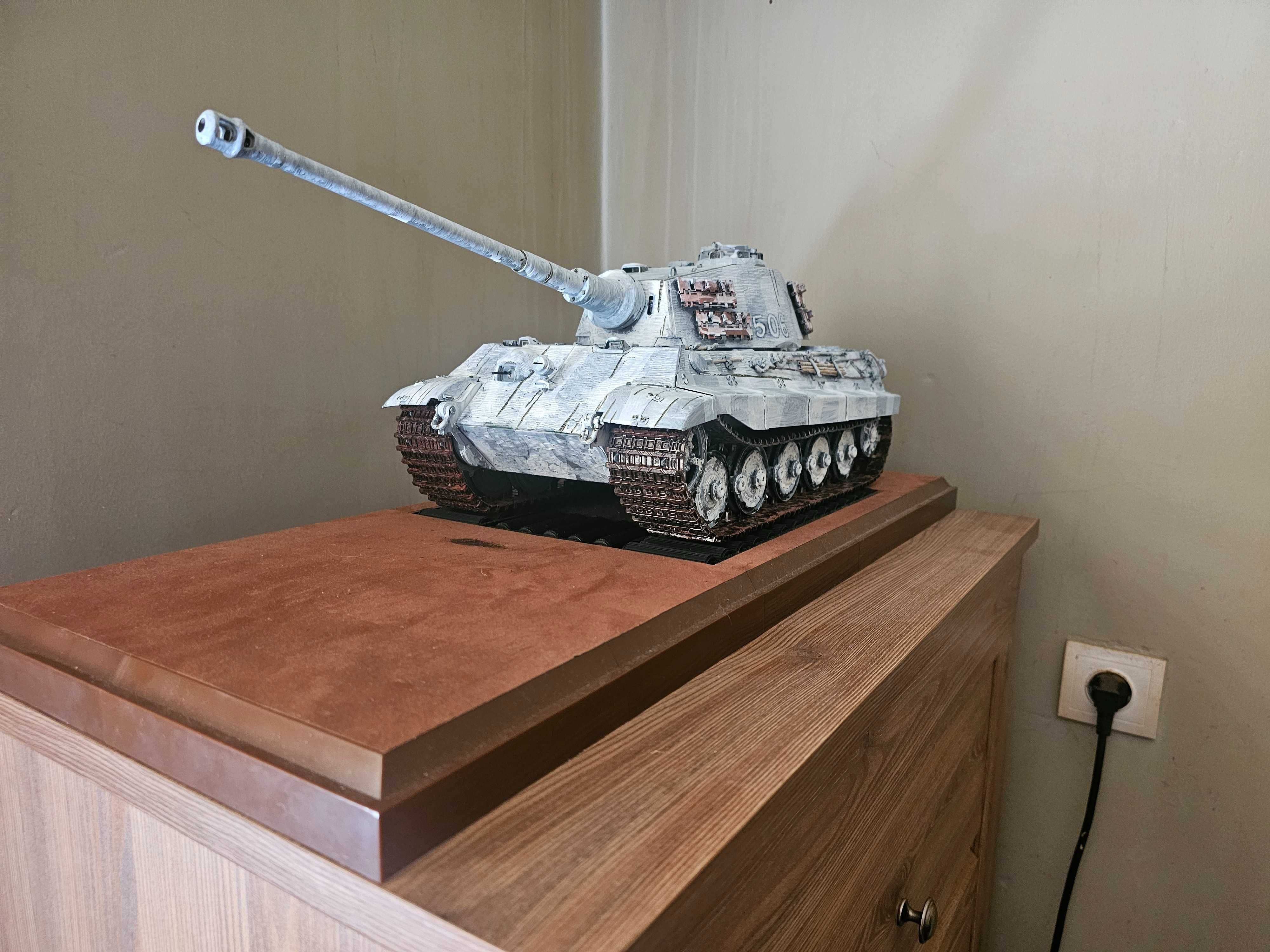 model Tygrys Królewski Hachette skala 1:16