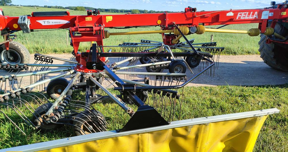 zgrabiarka fella ts 1402, pottinger