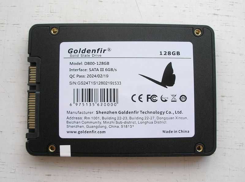 SSD-диск 128 ГБ новый