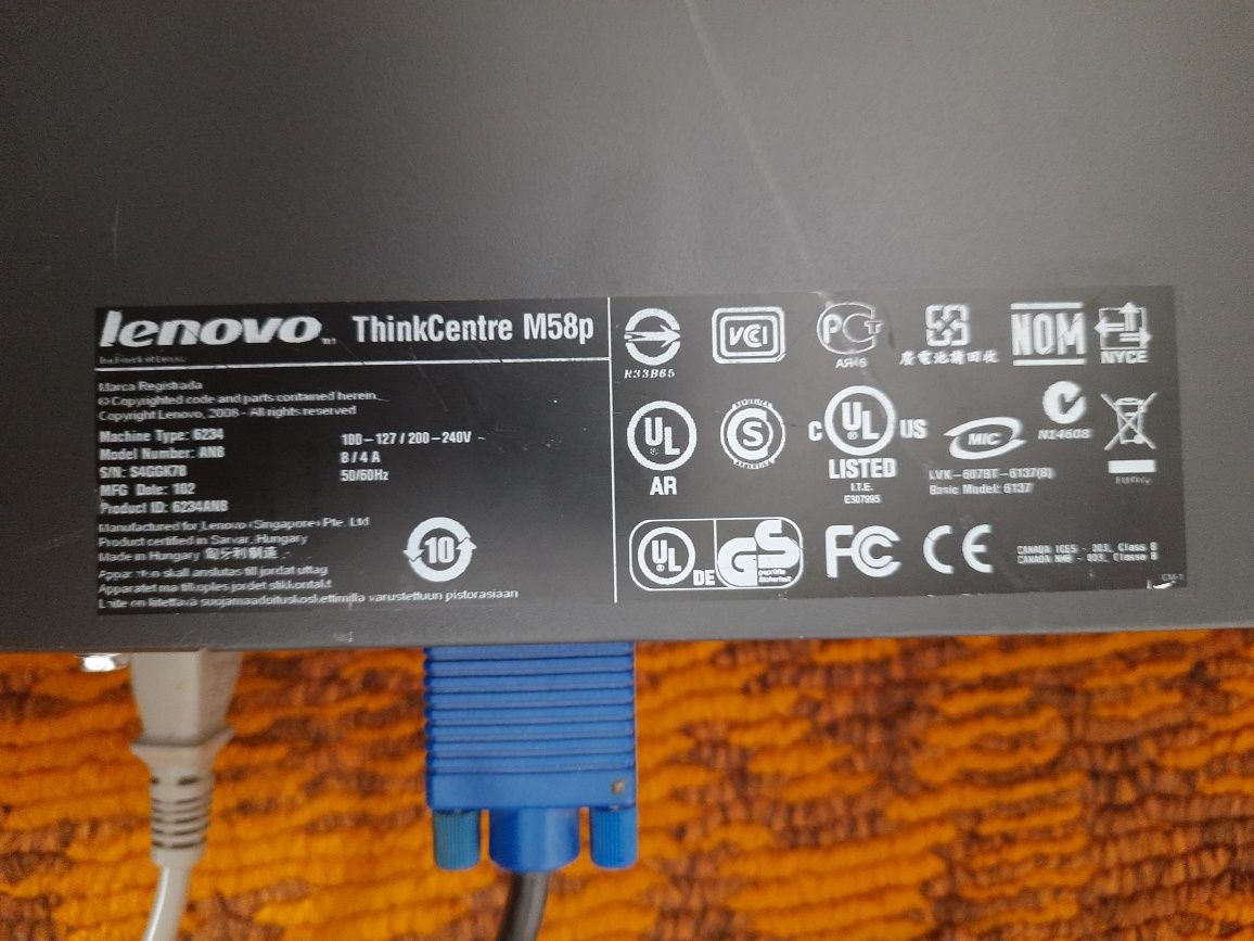 Системний блок Lenovo ThinkCentre M58 Р