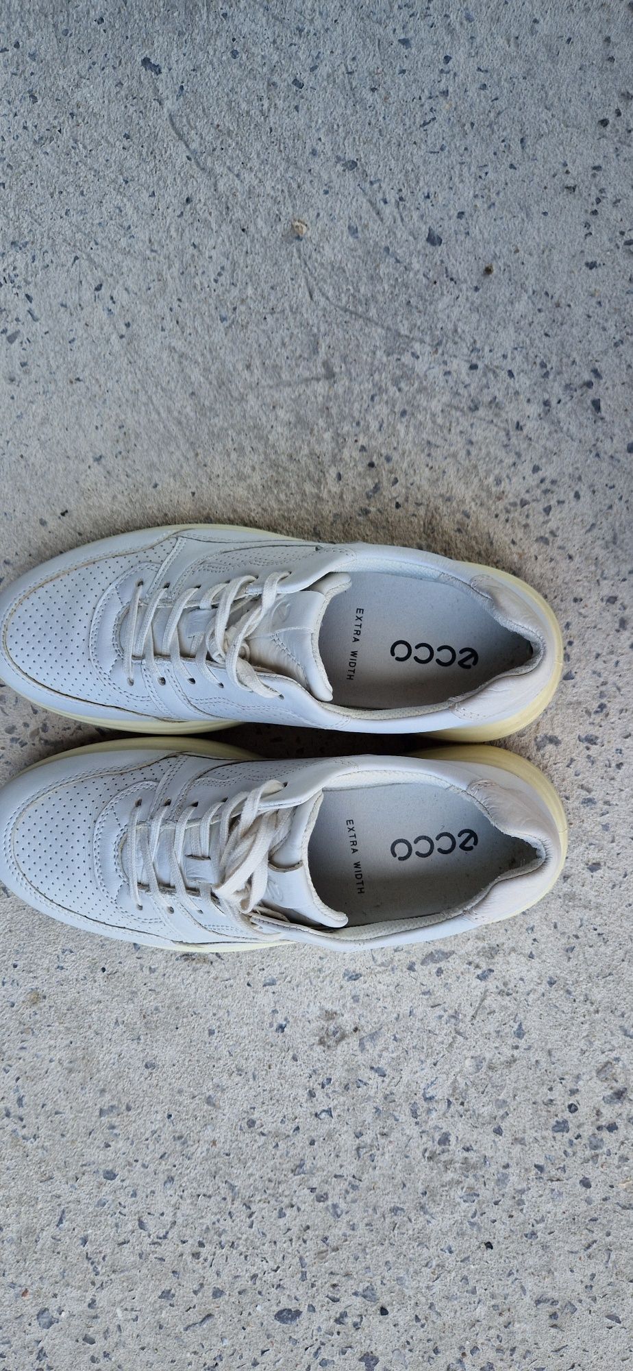 Sneakersy ecco białe damskie buty sportowe 38