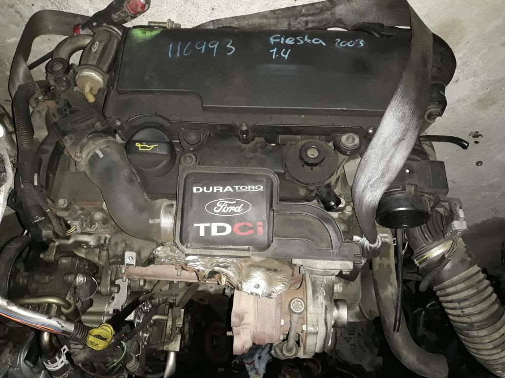 Motor ford fiesta 1.4tdci f6ja