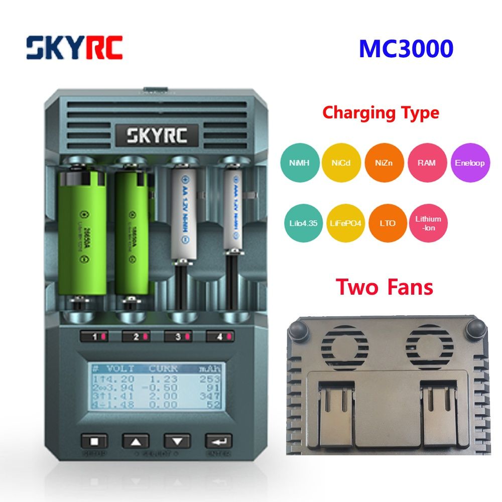 Професійний зарядний комплекс, станція SkyRC MC3000