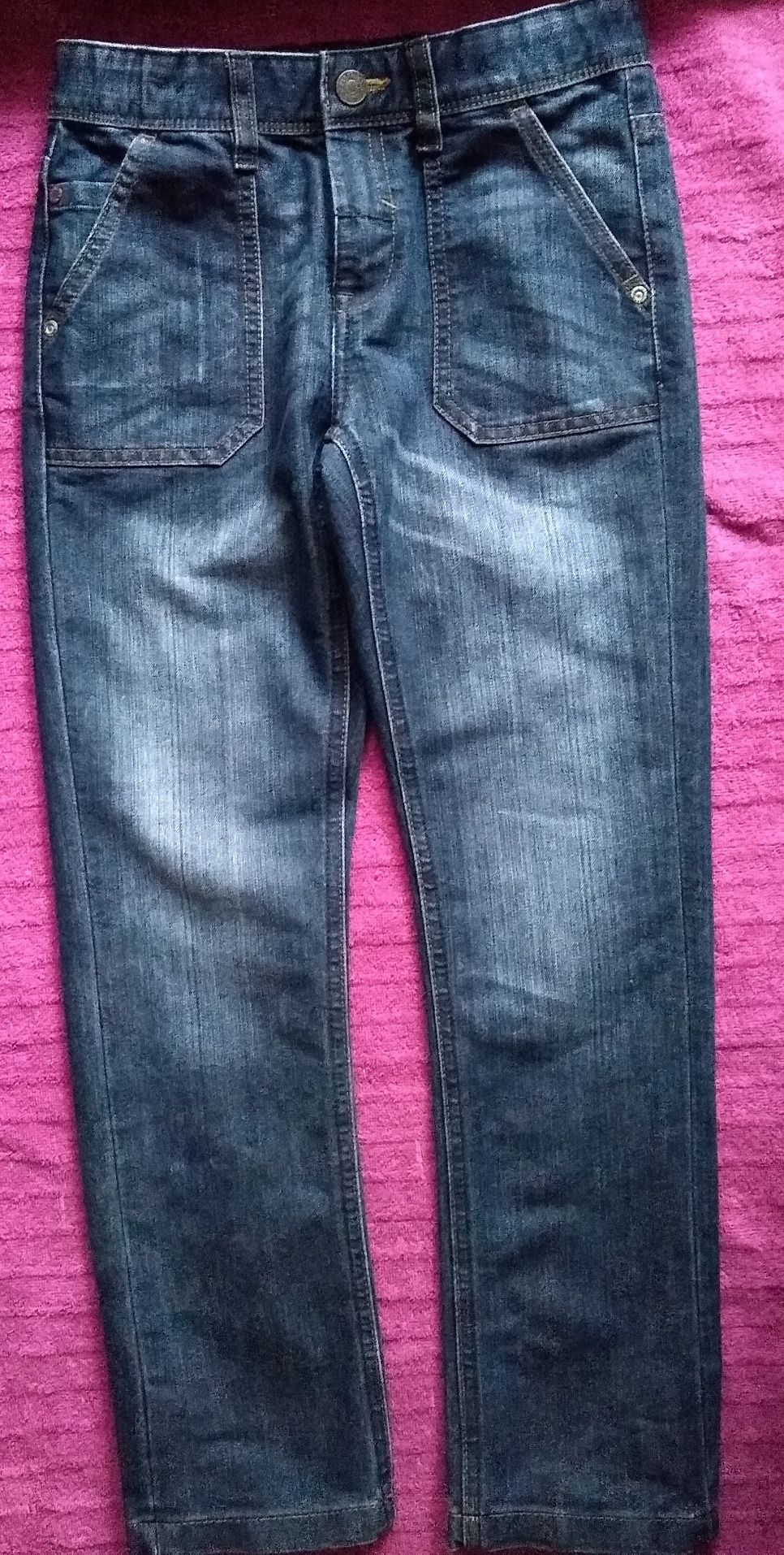 spodnie jeansowe 134