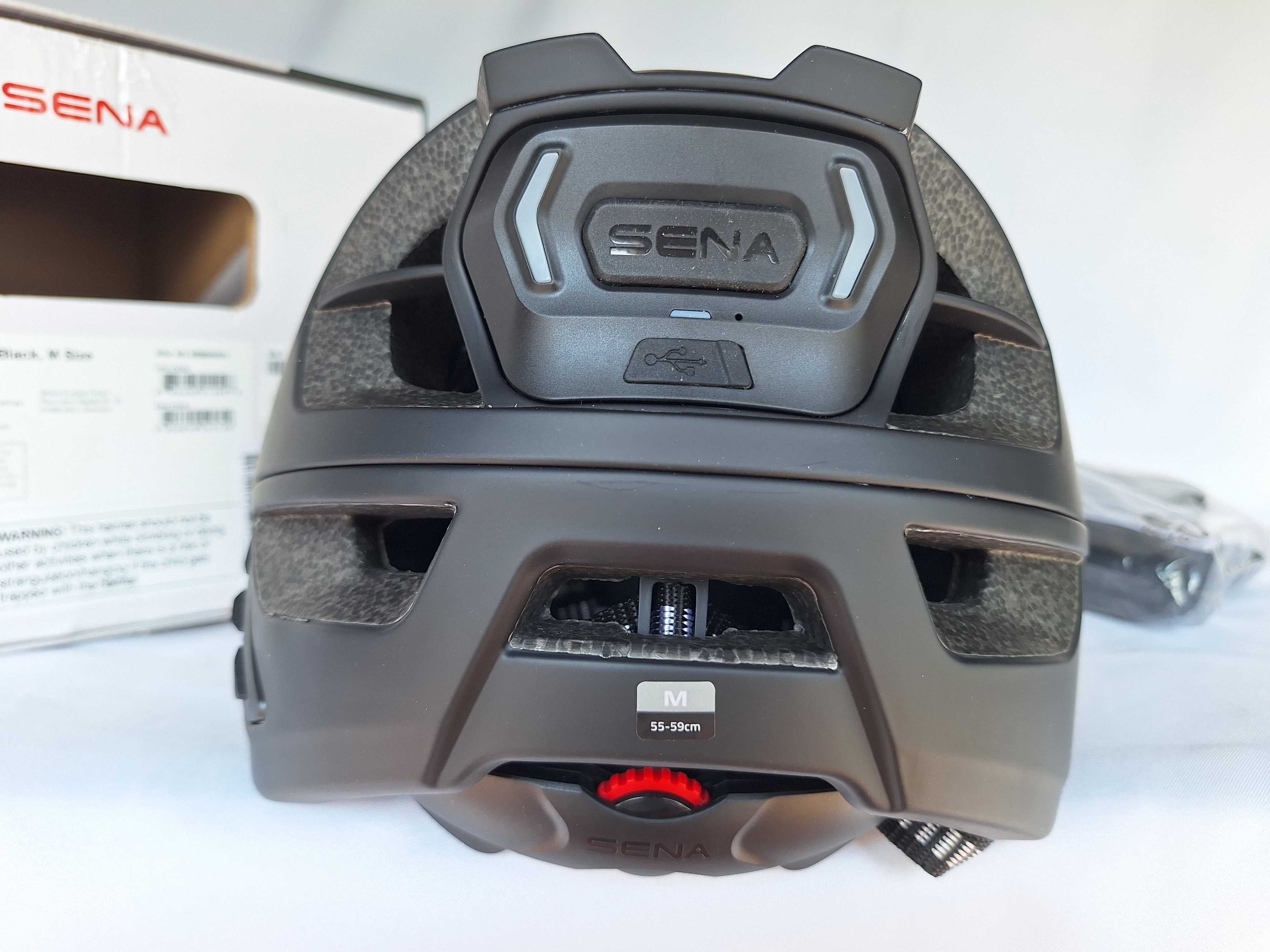Kask rowerowy Sena Smart MTB Helmet M1 Matt Black M 55-59cm