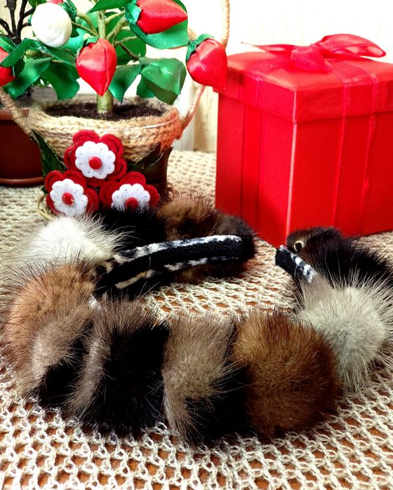 для причесок из ткани и меха＼(^-^)／