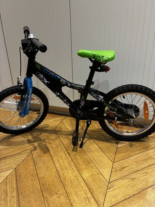Rower dziecięcy Ghost BLK Punk 16” – lekki, solidny, markowy!